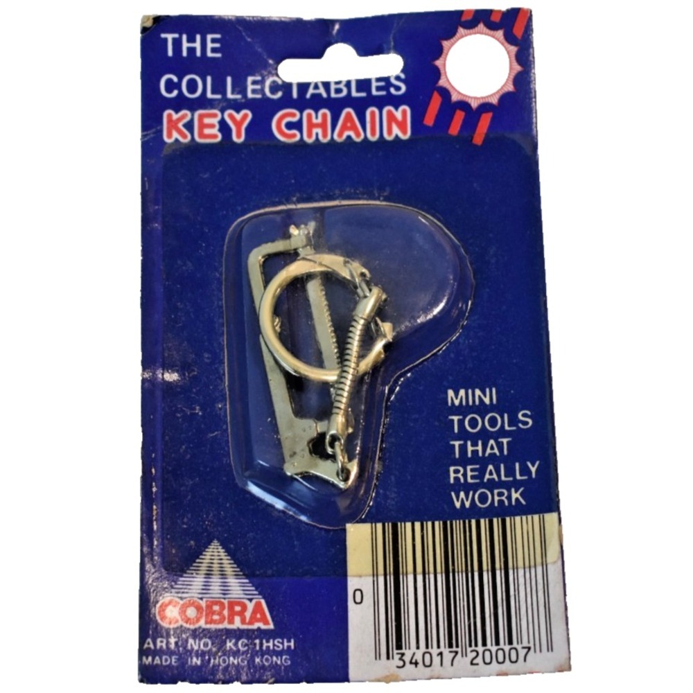 Cobra Mini Tools That Really Work Keychain Hack Saw Vintage Mechanical Shop NEW
